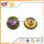 brass clamp buckle metal garment button for garment