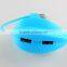 Carambola Shape High Speed 4 Port USB Hub