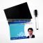 Promotional fridge magnetic small notepad with pen on fridge/memo board