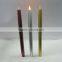 2AA batteries long wedding decorative taper LED Candles