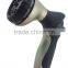 3 Ways Solid Metal Hose Nozzle Thumb Control Garden spray gun