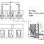 UTL Most Profitable Products Brass Wire Protect Euro PCB Terminal Block 1000V
