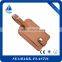 2016 Cheap Custom Made pu Luggage Name Tag Faux Leather for Promotion