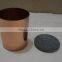 Copper & Brass canisters or Jars with Marble lid