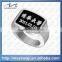 promotion gold brass alloy fashion championship custom 3D ring