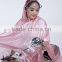PVC raincoat lady rain suit for motorcycle