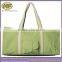 2015 New Custom High Quality Large Capacity Tote and Sling Shoulder Cotton Canvas Yoga Bag for Women