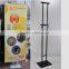 Up Down Flexible Poster Stand, Square Base Powder Coated Metal POP Menu Display Stand