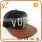 2016 100% Cotton custom 3D embroidered snapback hats wholesale