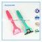with lubricating strip changeable 3 blade shaving razor