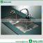 50/50 shape double hand made bowl stainless steel kitchen sink with lower price