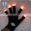 2016 fashion halloween led gloves,novelty light up white gloves