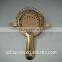 Stainless steel Hawthorne Cocktail Bar Strainer with 4 prongs