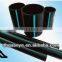 Black HDPE pipe with blue strip,used for water supply pe pipe