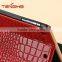 crocodile grain leather for ipad air 2 case thin stand cover for ipad air