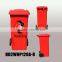 120L plastic trasg bin wheeled garbage container