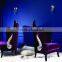 Royal luxury European style bedroom/Living Room furniture sets lounge chairs, small tea table