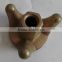 Formwork system wing nut/Three wings anchor nuts/galvanized wing nut