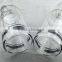 New Unique & Creative Portable Anti-Heat Simple Logo Wholesale 450ml Glass Soda Bottle With Lid