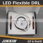 2x 60cm DC 12V DRL LED White Amber Flexible Tube Switchback Headlight Universal Style