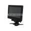 Black Color Plastic Case 7 Inch Resistive Touch Screen LCD Monitor