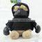 2016 Hot Sale Custom Black Clothe Bear Toy Cute Plush Teddy Bear