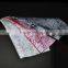Auora Color Reflect Tissue fabric with mesh fabric