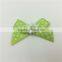 Hotsale Printed Satin Ribbon Bow /Bowknot with Pearls