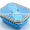 Elegant Folding Silicone Food Storage Container Lunch Box