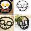  China cheap silicone Omelette,Skull shape silicone egg mold