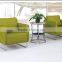 metal base Comfortable Sectional sofa fabric office sofa G-332