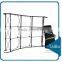 Customer design aluminum magnetic spring pop up stand display
