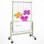 Factory Supply aluminium double sided poster board stand
