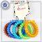 Fashion charm telephone wire line hair accessories ring women girl headwear elastic hairbands hairclips hair band