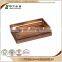 brand new Unique designed natural material food plate wooden tray