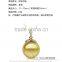 Wholesale pearl pendant 11-12mm perfect round14k gold love sea pearl pendant