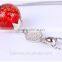 Women Fancy Fashion Silver Jewelry Sets Pendant Necklace Earrings Sets