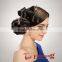 Synthetic hair lily flowers hairpieces, hair accessories for wedding