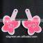 Pretty butterfly paper swing tag for girl's dress