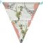 Vintage Style Party Flag Bunting Pretty Pennant Banner