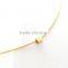 Fashion necklace 2016 gold beaded necklace designs