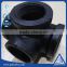 wholesale 3/4"black wall corner tee of malleable iron pipe fittings