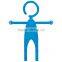 Fashion person shaped silicone phone holer for mobile phone