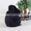 For display good quality pure handmade plush black gorilla