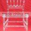 Strong & Stackable Crystal Clear Resin/Acrylic/PolyCarbonate Napoleon Chair