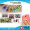 Different colours available nfc nail sticker with led light