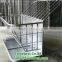 Galvanized Hay Rack with trough and top cover for Horse stall panels