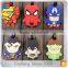 Customized Shape,Size, Printed Soft PVC Baggage Tags