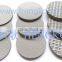 Sintered 5 10 60 100 micron stainless steel filter mesh