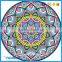Custom Large Round Donut Beach Towel Printed Cotton Sunscreen shawl Beach mat